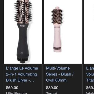 L'ange Le Volume 2-in-1 Volumizing Brush Dryer